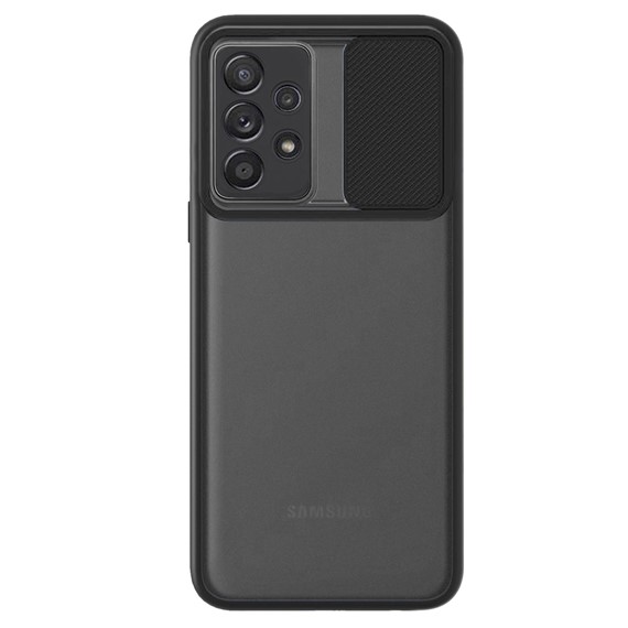 CaseUp Samsung Galaxy A52s Kılıf Camera Swipe Protection Siyah 2